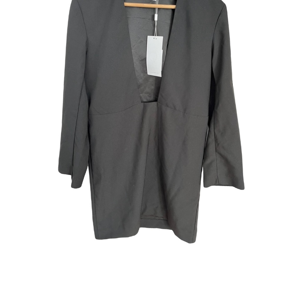 Solace London Black Mini Dress